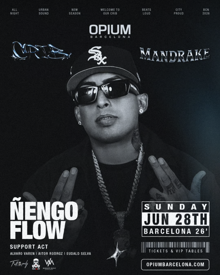 Nego flow-friendslist-opium-barcelona